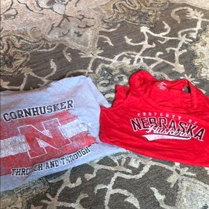 BUNDLE of two Nebraska Shirts